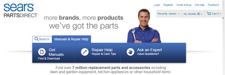 How Social Media Evolved Into A Service Channel image sears parts direct.jpg