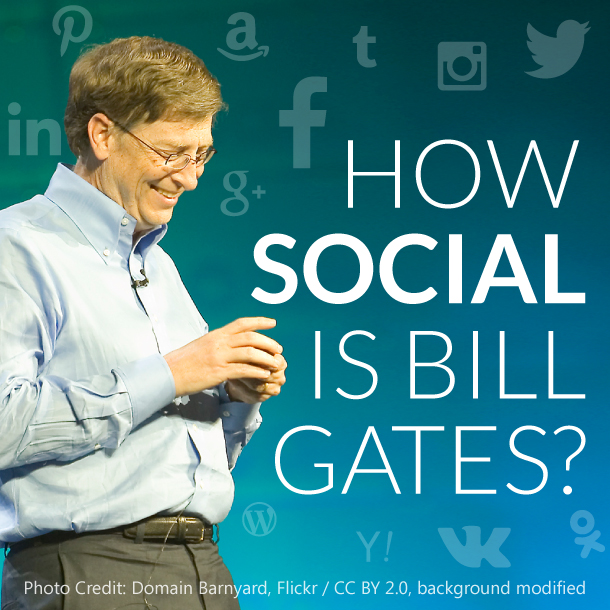 How ‘Social’ is Bill Gates? image bill gates social marketing strategy.jpg