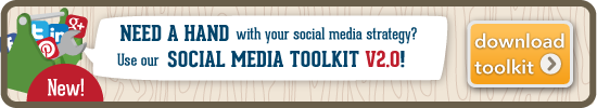 Need a Hand with your social strategy? Try using our Social Media Toolkit!