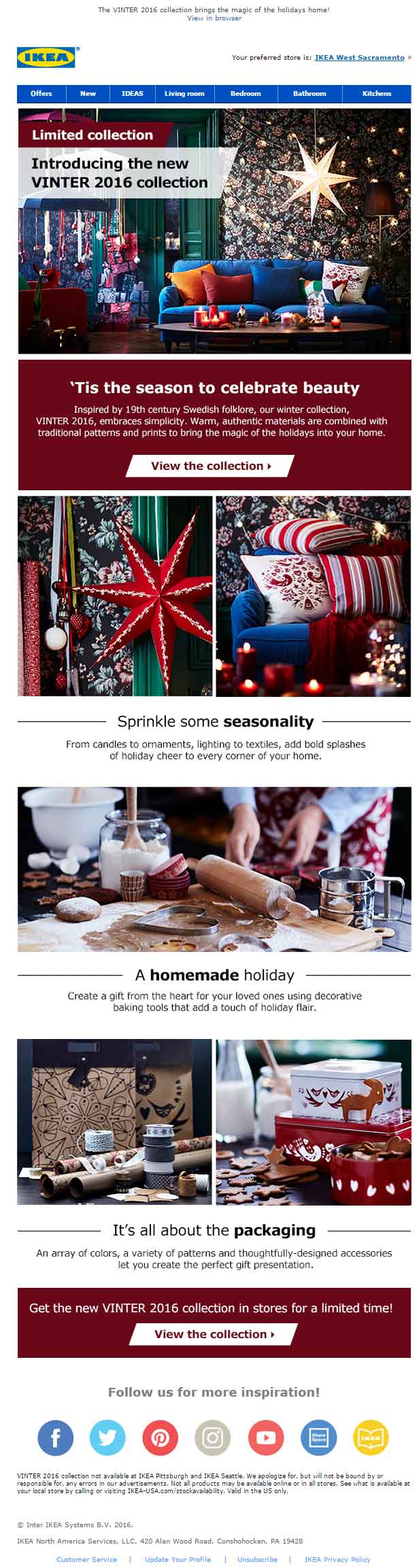 Christmas Email Template_Ikea