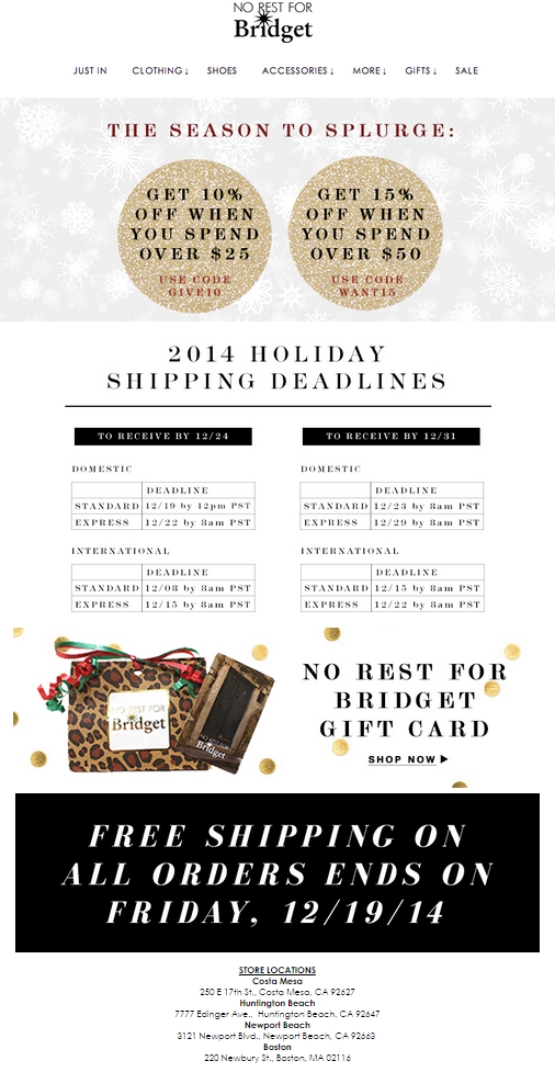 5 Holiday Sales Email Fails to Avoid