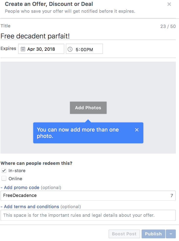 How to Use Facebook Offers to Sweeten the Deal  and  Drive Conversions