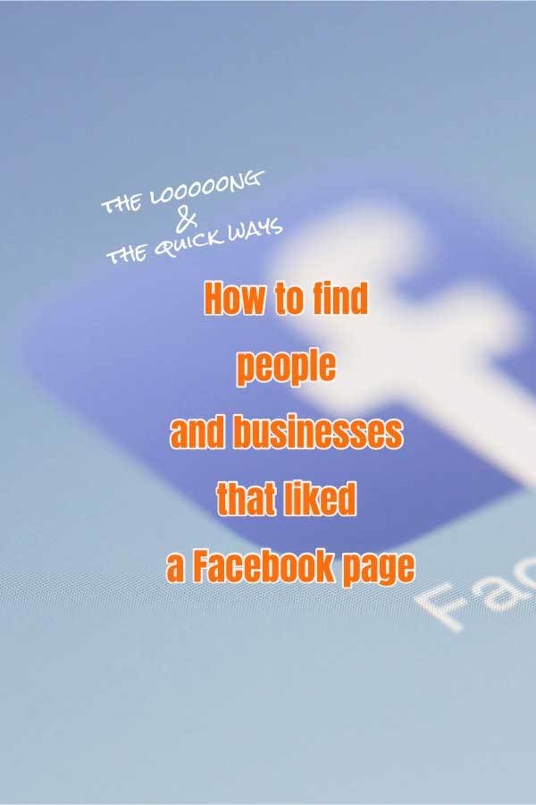 facebook business page tip