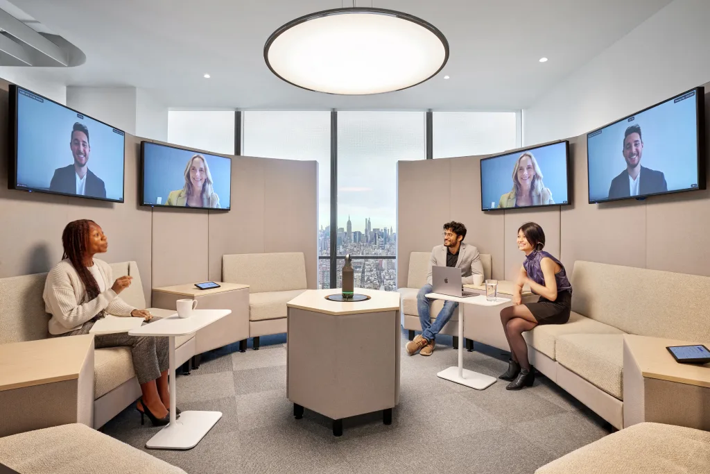 Moody’s designed a prototype office to engage hybrid employees. It’s changing how everyone works