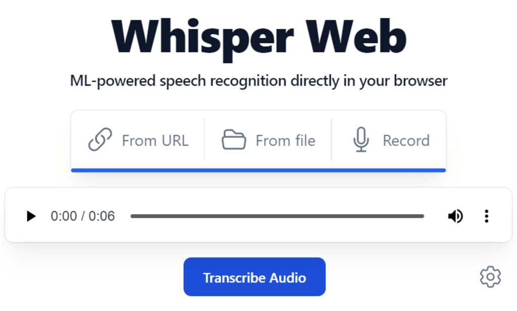 Transcribe anything for free with this privacy-respecting AI tool