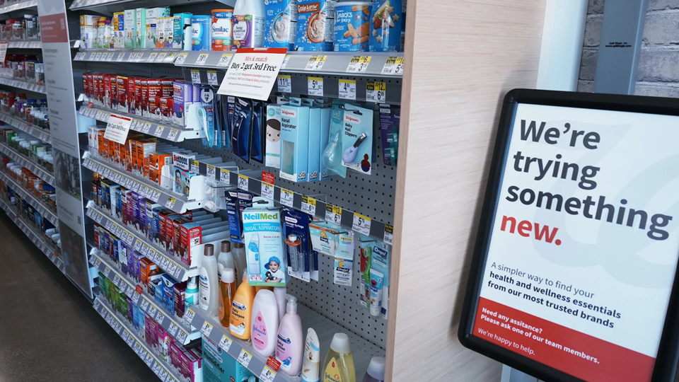 Walgreens and CVS drugstores experiment with smaller locations