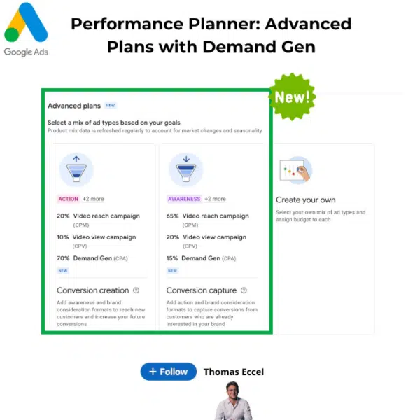 Google Ads unveils advanced performance planner for YouTube campaigns