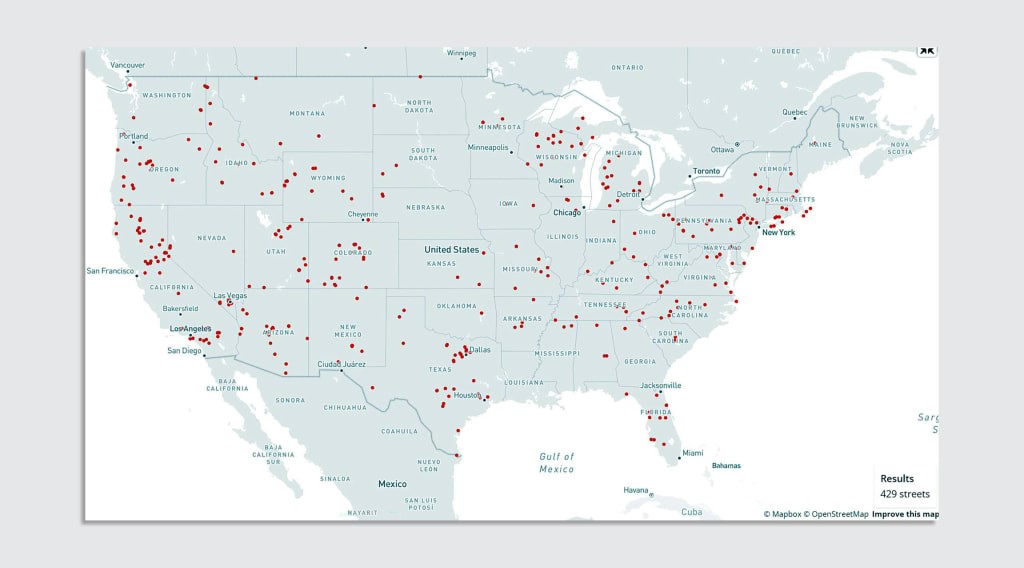 This app tracks America’s offensive street names