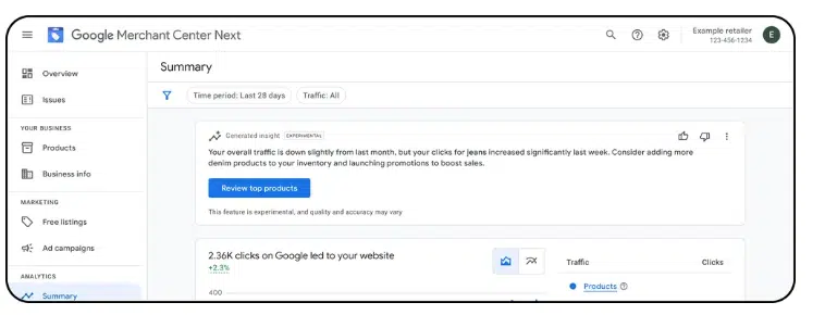 Google adds generative AI insights, shopping ad campaign goals