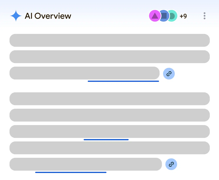 Google rolls out new AI-organized search results, AI Overview links